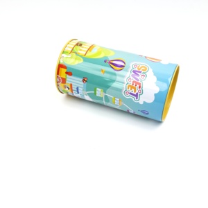 Custom Printed Round <b>Tin</b> Piggy Bank Kids Coin Saving Money Box Cartoon Pattern Tinplate Can Children Gift Money Storage <b>Tin</b> Can - Product Image 3