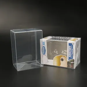 Acetat Box Klar Transparent PET PVC Kunststoff Weich plastik Box Paket Großhandel Protector Vinyl Box