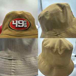 Sombrero de Pescador Reversible de Doble Cara con Bordado 3D, Gorra de Algodón Lavado con Impresión Digital y Logotipo Personalizado - Product Image 3