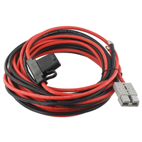 Kit de fil de câble de prise de connecteur robuste 6M 8AWG 50A câble d'extension de batterie de fusible en ligne pour appareils 4x4
