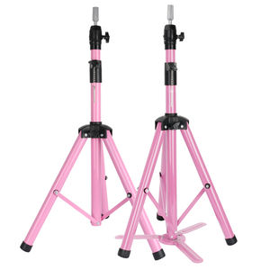 Supporti per parrucche supporto per treppiede lungo regolabile supporto per testa di manichino treppiede per allenamento per parrucchieri supporto per la testa accessori per strumenti per capelli - Product Image 3