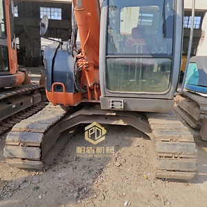 Mini-excavatrice hydraulique sur chenilles Hitachi ZX75US d'<span class=keywords><strong>occasion</strong></span> en bon état, petite excavatrice sur chenilles d'<span class=keywords><strong>occasion</strong></span> <span class=keywords><strong>à</strong></span> prix réduit - Product Image 3