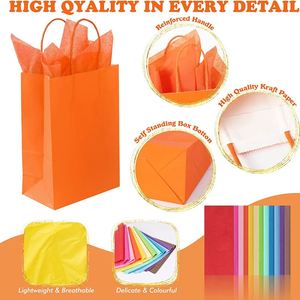 Petits cadeaux, sacs de fête avec poignées, sacs en papier pour cadeaux, sacs pour Noël, mariage, baby shower, anniversaire - Product Image 4