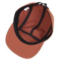 Fabrieksprijs 5 Panel Sport Baseball Cap Zwart Skateboarden Originele Kamp Verstelbare Hoed Voor Mannen En Vrouwen