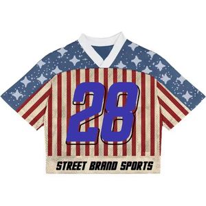 Maillot de football américain respirant et à séchage rapide de haute qualité pour hommes, fabriqué par un fabricant de vêtements de sport - Product Image 4