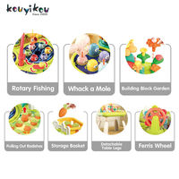 Bureau éducatif précoce pour animaux jouets ferme parc d'attractions multifonctionnel enfants Puzzle Table de jeu pour bébé