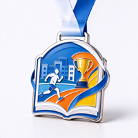 Médailles personnalisées de style sportif, prix de gros, médailles de championnat avec ruban pour événements sportifs et de compétition