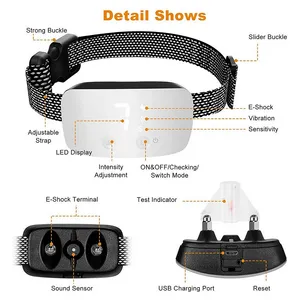 Producto de Venta caliente, collares de Control de ladridos, <span class=keywords><strong>Collar</strong></span> antiladridos para perros - Product Image 5