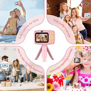 Fotocamera per Bambini Jiexunda 3-12 Anni, Regalo di Natale e Compleanno per Ragazze e Ragazzi, Videocamera Digitale HD 40MP con Funzione Selfie e Video - Product Image 5