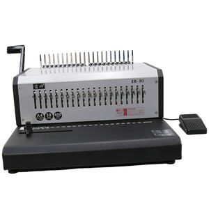 オフィスブック電気くし & ワイヤー製本機自動ワイヤー製本機自動くしリング製本機 - Product Image 6