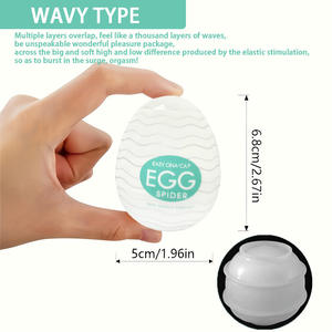 Mastur bator Eier 6 Modelle Penis <span class=keywords><strong>Stimulator</strong></span> Tasche <span class=keywords><strong>Pussy</strong></span> Sexspielzeug für Männer - Product Image 5