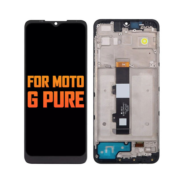 Repair Digitizer Assembly Replacement Touch Screen LCD for Moto G Pure Lcd Display 3 Year Warranty