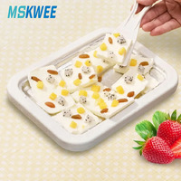 Vente en gros Mini sorbetière yaourt frit Machine Summer Cool Ice Cream Maker Roller Machine à rouler pour enfants