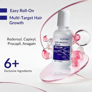 Suero para el Crecimiento del Cabello con Péptidos, Biotina y Aminoácidos, No Grasoso, <span class=keywords><strong>Anti</strong></span>-Caída, <span class=keywords><strong>Bloqueador</strong></span> de DHT, Estimula los Folículos, Repara las Zonas Calvas - Product Image 2