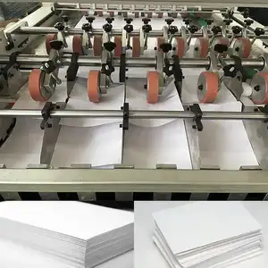 Chinese Leverancier Snijmachine A4 Papiermachine Jumbo Rol Naar Vel Papier