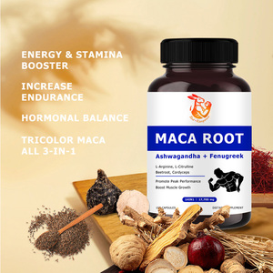 Capsules de Maca et Ashwagandha OEM ODM avec extrait de Maca bio – Complément Ashwagandha pour favoriser la croissance et la force musculaires - Product Image 6