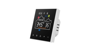 Termostato inteligente con pantalla táctil WiFi, pantalla LCD, calefacción por suelo radiante Flexible de agua programable semanal con tipo giratorio - Product Image 2