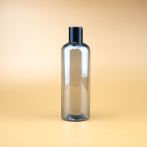 <span class=keywords><strong>Bouteille</strong></span> en plastique PET extrudée personnalisée de 100 ml / 250 ml pour lotion cosmétique, gel douche, avec bouchon à disque et pompe de scellage - Product Image 2