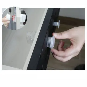 1 Piece Child Protection Locks Baby Cabinet Door Locks Refrigerator Locks  High-Rise Anti-Falling Building