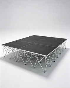 Plateforme de scène pliable en aluminium de qualité supérieure, scène mobile portable pour événements - Product Image 1
