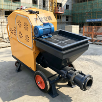Machine de pulvérisation de mortier de ciment compacte et facile à utiliser 380V pour la production en usine de béton préfabriqué