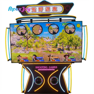 Station de tir à 4 postes connectés avec lumières néon + armes réalistes – Chasse sauvage super excitante – Vente directe usine anglaise – Garantie 1 an - Product Image 2