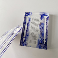 Bloc acrylique en plexiglas Transparent de 20mm, impression UV personnalisée