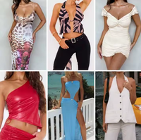 Venta al por Mayor de Vestidos para Mujer, Lotes de Ropa Surtida, Vestidos Casuales Nuevos de Marca, Ropa Usada para Mujer, Stock de Ropa