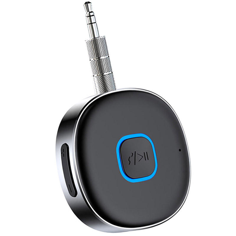 Лидер продаж, J33 портативный комплект громкой связи с приемником, беспроводной адаптер, музыкальный автомобильный беспроводной приемник 3,5 мм AUX
