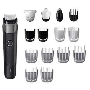 NOUVEAU pour Norelco <span class=keywords><strong>Multigroom</strong></span> Série 5000 <span class=keywords><strong>Tondeuse</strong></span> 18 en 1 pour Barbe, Visage, Corps et Zones Intimes Homme SANS HUILE DE LAME USB MG5910/49 - Product Image 2