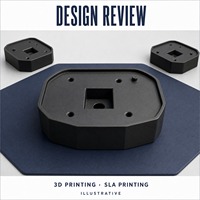 Layanan Pencetakan 3D Kustom Resin ABS Bening/Kuning/Putih/Hitam Cetak SLA Cepat untuk Prototipe Produk dan Model