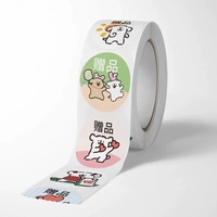Autocollants d'étanchéité à emporter pour aliments personnalisés-Étiquettes adhésives inviolables pour sacs d'emballage et boîtes de repas