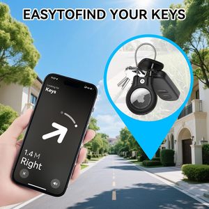 2026 प्लास्टिक पीसी सुरक्षा लॉक धातु रस्सी हुक ठोस कॉलर के लिए सरल सुरक्षात्मक मामले एंटी-लॉस ट्रैकर - Product Image 4