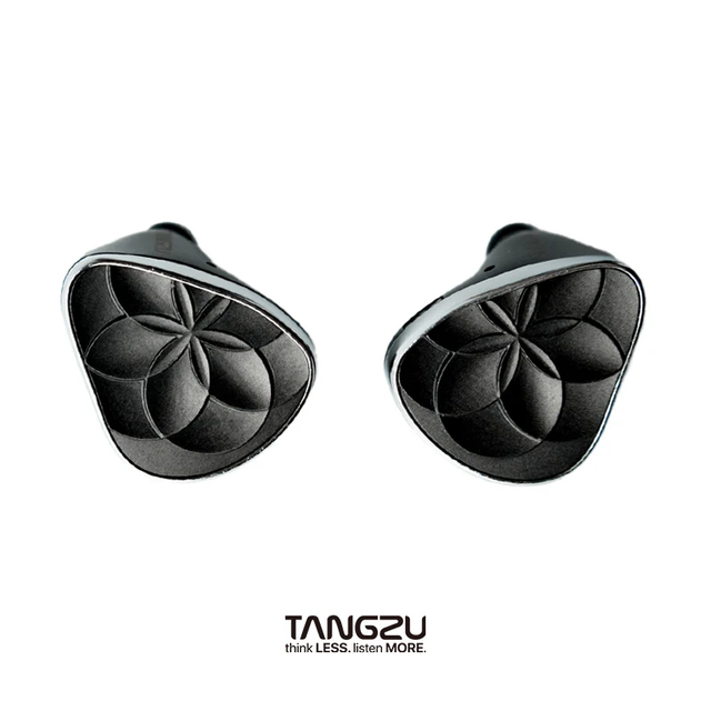 TANGZU X AZLA NOIR BLANC 1DD 3BA Hybrid Driver HiFi IEM In-Ear Monitor Headphones Wired Earphone for Audiophile Listening