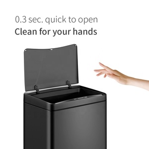 Cubo de basura inteligente automático de 8 galones y 30L, cubo de basura con sensor, cubo de basura sin contacto, cubos de cocina, cubo de basura inteligente para oficina - Product Image 5