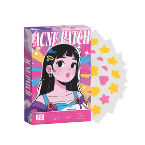 可爱双形痤疮贴片 CE 认证 快速愈合水胶体贴片 可提供 OEM 和自有品牌服务 - Product Image 1