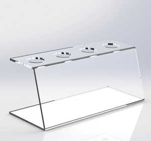 Espositore per Coni Gelato in Acrilico Personalizzato, Supporto in Plexiglass per Coni Gelato - Product Image 3