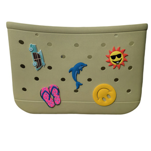 Túi thể thao bán buôn có thể tùy chỉnh họa tiết bóng đá, bóng rổ, bóng chuyền, bóng bầu dục, túi đi biển EVA chống nước ngoài trời, túi tote nữ - Product Image 5