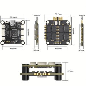 GEPRC TAKER F405 BLS 50A Stack 42688-P Giroscopio Plug-and-Play Racing FPV Drone Stack con grabación de datos de vuelo RC Parts & Accs - Product Image 5