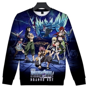 Sweat à capuche pour hommes de haute qualité personnalisé Sublimation Nouvelle mode Big Tall Pull Sweat <span class=keywords><strong>Fairy</strong></span> <span class=keywords><strong>Tail</strong></span> Imprimer - Product Image 3