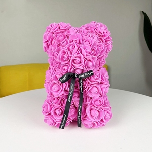 Rosa orsacchiotto rosa 25cm 60cm 70cm rosa romantica in schiuma orsacchiotto prodotti per la festa della mamma 2025 - Product Image 6