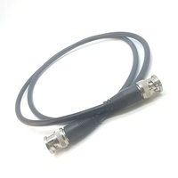 Câble BNC mâle vers BNC mâle, câble coaxial RG58 50 ohms, câble d'extension pour caméra vidéo CCTV, moniteur