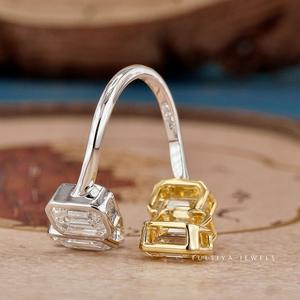 Bague en diamant intemporelle de haute joaillerie avec sertissage sécurisé à quatre griffes et savoir-faire exceptionnel pour une utilisation durable - Product Image 1