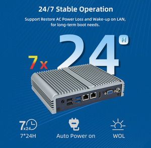 Valano Máy tính để bàn công nghiệp Mini PC j6412 2lan 6USB không quạt DDR4 RAM với AU chúng tôi CN EU cắm Bộ vi xử lý mới - Product Image 5