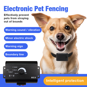 Nhà Máy Giá Vô Hình Không Dây Điện Con Chó Hàng Rào Ngoài Trời Con Chó Đào Tạo Điều Khiển Từ Xa Tiếng bíp Con Chó Sốc Cổ Áo Điện Hàng Rào - Product Image 6