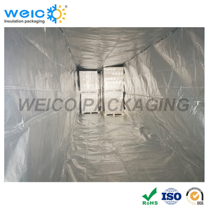 Fodera del contenitore isolata termicamente del foglio di alluminio, coperta riflettente termica per il contenitore 20ft 40ft - Product Image 3