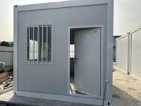 Maison conteneur pliable facile à monter, kit de maisonnette préfabriquée, solution à ossature métallique pour l'expansion urbaine et la vie en milieu rural