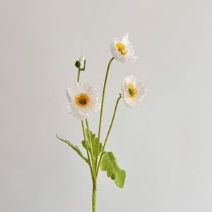 Fiore <span class=keywords><strong>di</strong></span> papavero all'ingrosso floccante decorazione <span class=keywords><strong>di</strong></span> nozze decorazione per la casa fiore artificiale - Product Image 5