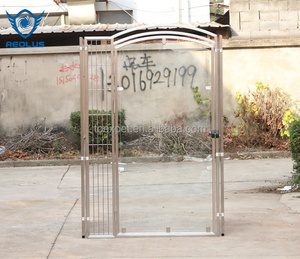 Anti-scratch köpek kulübesi kafesleri Metal köpek <span class=keywords><strong>Yard</strong></span> kulübesi profesyonel köpek kulübesi - Product Image 4