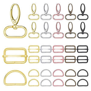 Pabrik Langsung Kualitas Tinggi Musim Semi D Cincin Putaran Menggantung Drop Purse <span class=keywords><strong>Snap</strong></span> <span class=keywords><strong>Hook</strong></span> Musim Semi Cincin Gesper untuk Bagian Tas Aksesoris - Product Image 3